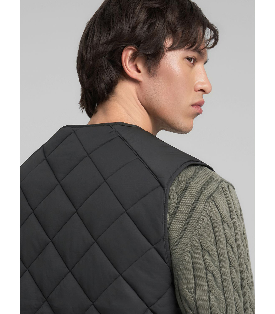 キルティングベスト 詳細画像 ブラック 7